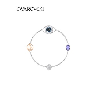 Swarovski Demon Eye สร้อยข้อมือ สายโซ่ สําหรับผู้หญิง