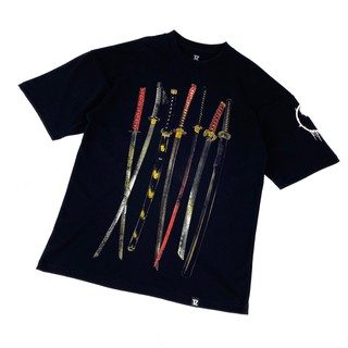 TZ worldwide 7 SWORDS OVERSIZED TEE