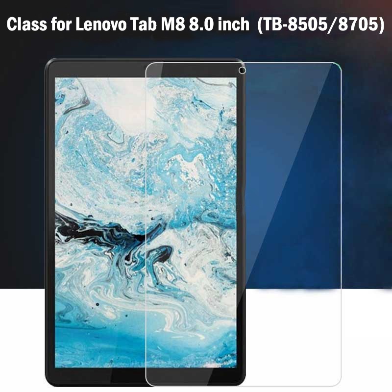 สําหรับ Lenovo Tab M8 TB-8505F/X M8 TB-8705F/X M8 (3rd Gen) 8.0 นิ้ว 9H HD กระจกนิรภัยป้องกันหน้าจอฟ