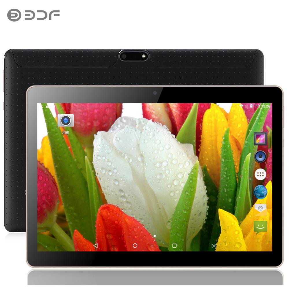 BDF แท็บเล็ต 10.1นิ้ว Tablet PC Ram 6G Rom128G GPS Dual SIM Card  แท็บเล็ตโทรได้ 4G Android 9.0 แทปเล็ต แท็บเล็ตราคาถูก