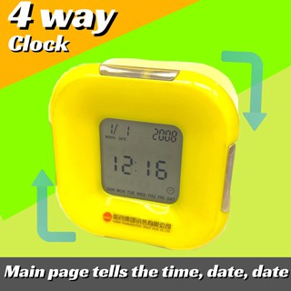 4-way digital Clock นาฬิกา 4 ทิศทาง