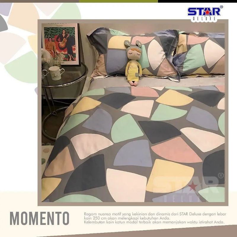 Momento Motif cvc ผ้าปูที่นอน