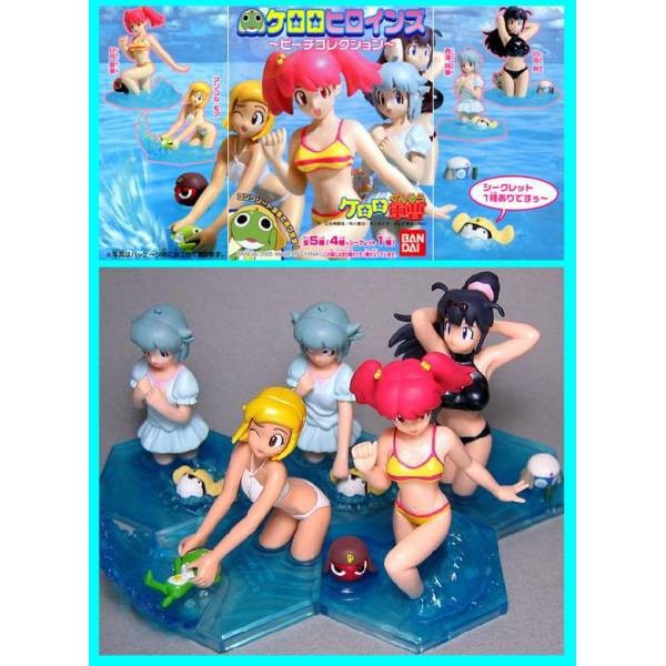 เคโรโระ Keroro Heroines - Beach Collection [BANDAI]