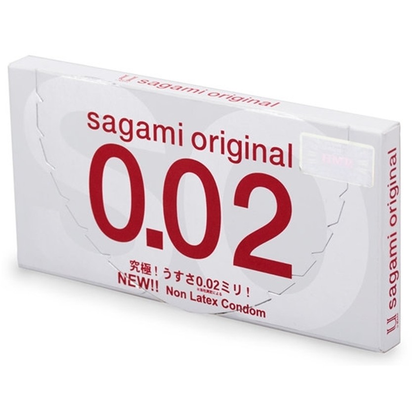 Sagami Original Quick ถุงยางอนามัย 0.02 (2ชิ้น/กล่อง)