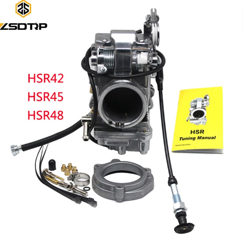 Zsdtrp HSR42 45 48 Mikuni 42 มม. คาร์บูเรเตอร์ปั๊มเร่งประสิทธิภาพ