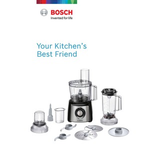 ราคาพิเศษแบรนด์แท้ส่งใว BOSCH เครื่องเตรียมอาหาร รุ่น MCM3501M