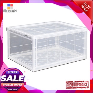 กล่องรองเท้าชาย/หญิง สีใส รุ่น 1015Clear Plastic Shoes Box #1015