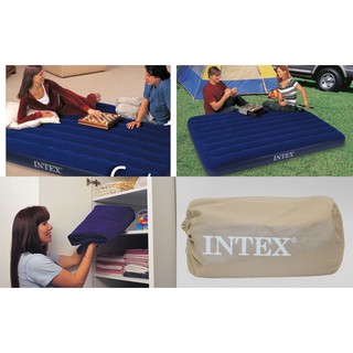 ที่นอนเป่าลม Intex Air Bed ขนาด 203x152x22cm 2เมตร 7ฟุต