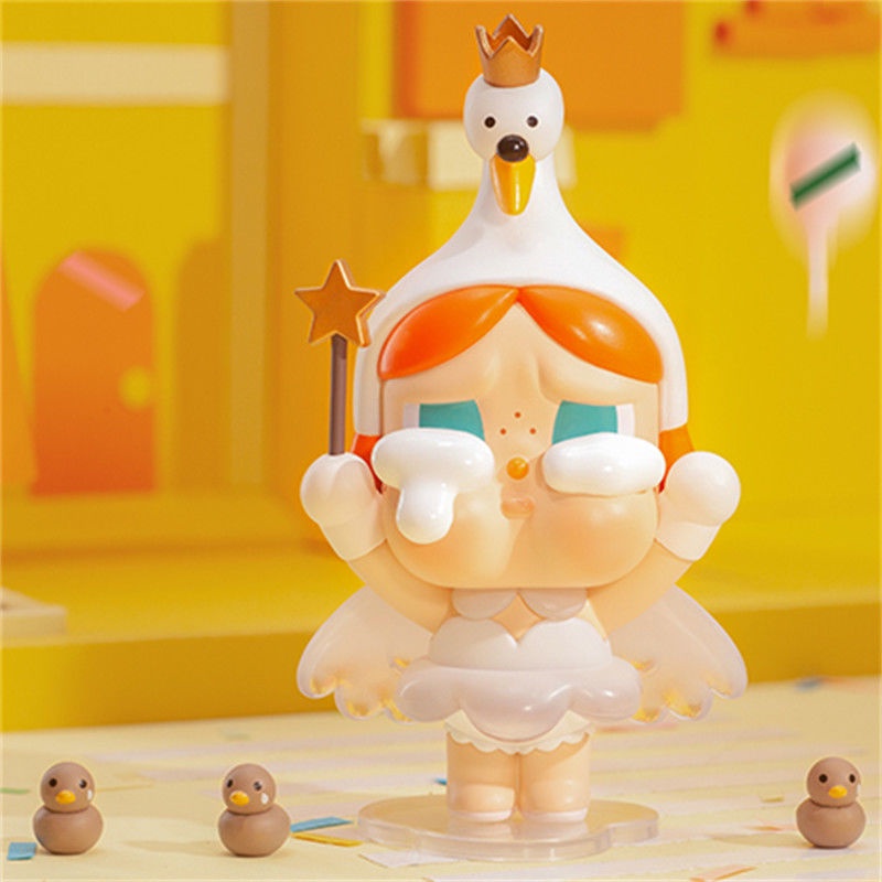 【ของแท้】POPMART Crybaby Crying Parade Series กล่องสุ่ม ตุ๊กตาฟิกเกอร์ เครื่องประดับ ของขวัญ