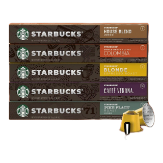 [พร้อมส่ง] Nespresso Starbucks Capsule Capsules กาแฟแคปซูล สตาร์บัคส์ เนสเพรสโซ่ กาแฟ Xiaomi ของแท้ ใช้กับเครื่องชงกาแฟ