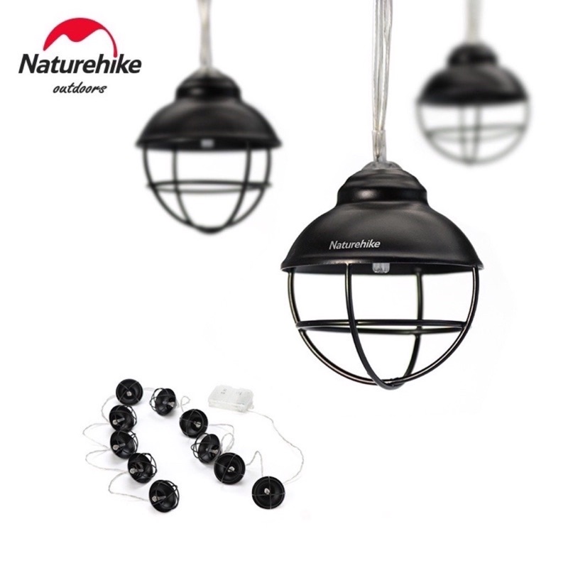 Naturehike Retro String Light โคมไฟพวงตกแต่ง 170cm กันน้ำ IP44