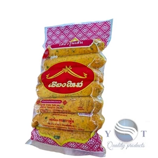 ไส้อั่ว วุ้นเส้น ตราเชียงใหม่ ขนาด 500 กรัม บรรจุ 7 ชิ้น อย.10-1-16360-5-0026