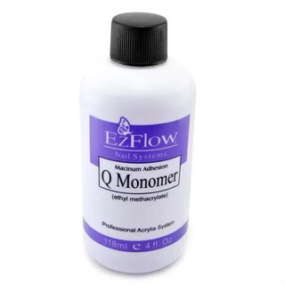 น้ำยาจุ่มผงอะคริลิค น้ำยาผสมอะคริลิค Monomer Ezflow 118ml.แบบแห้งช้า