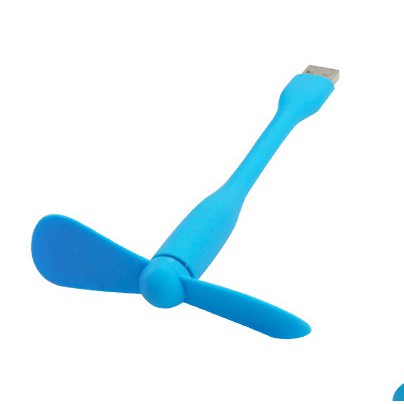 พัดลมพกพา ขนาดเล็ก หลากหลายสี น่ารัก พร้อมปลั๊ก USB #8