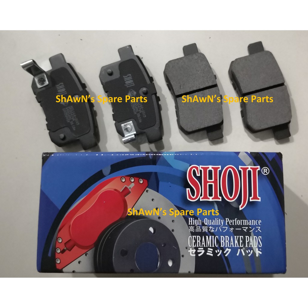 REAR Honda Accord TAO CP1 CP2 2.0 2.4 2008-2012 ผ้าดิสเบรค - SHJI BLUE CH35841R 1 ชุด 4 ชิ้น