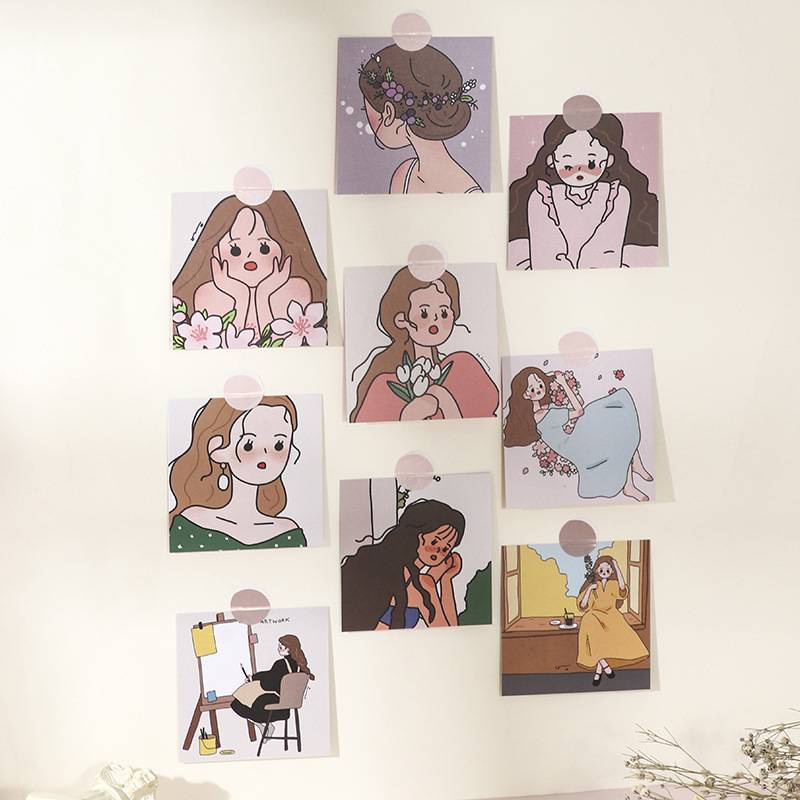 การ์ดตกแต่งผนัง การ์ดมินิมอล โปสเตอร์การ์ดกระดาษ สำหรับตกแต่งบ้าน - รูปที่ 4