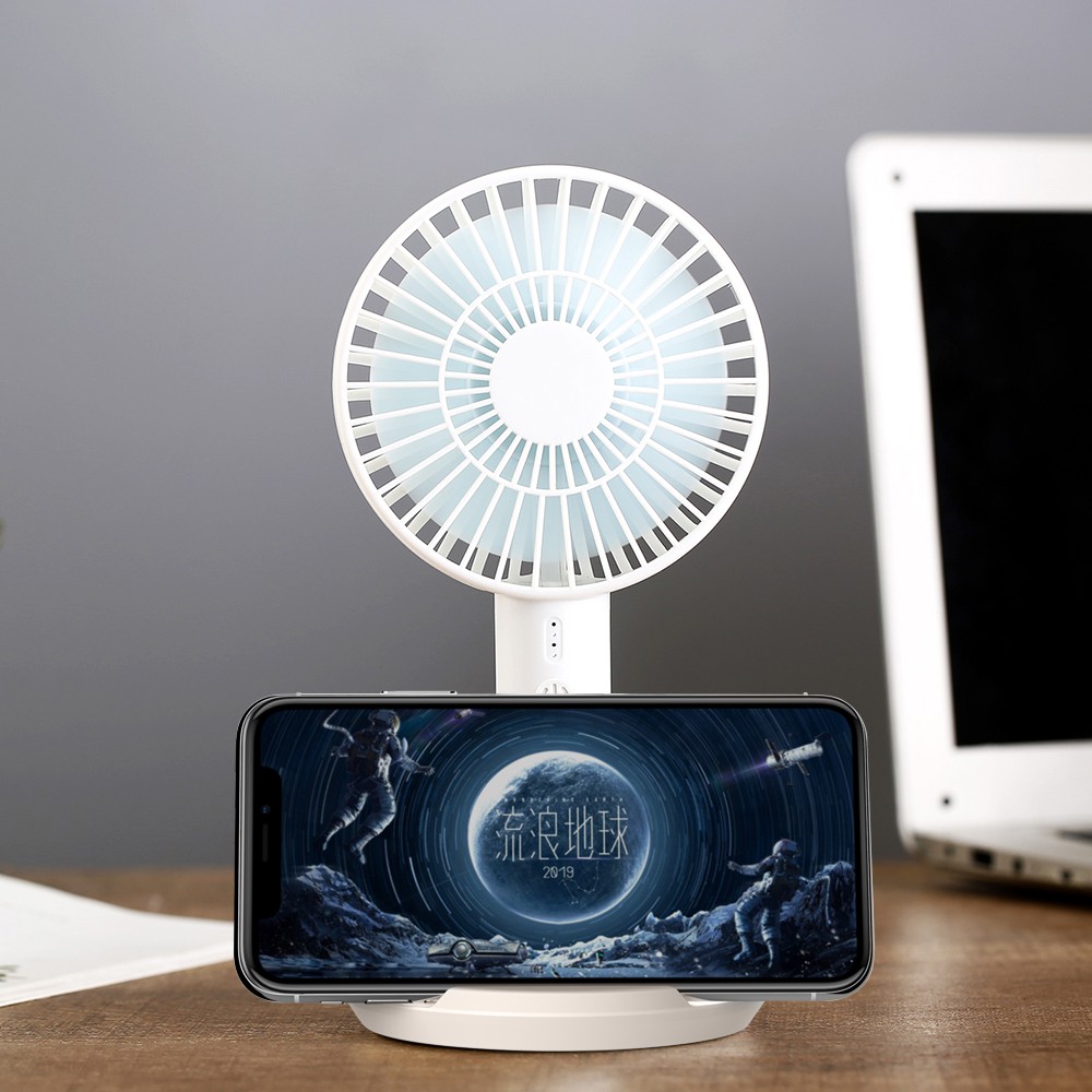พัมลมมินิพกพา USB (มีฐานตั้งโต๊ะได้) MIMI FAN | Shopee Thailand