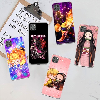 เคสโทรศัพท์มือถือแบบนิ่ม ลายดาบพิฆาตอสูร Nezuko AR35 สําหรับ Tecno Pova 2 Spark 5 6 Go 7 7P Pova LD7 KE7 KE5 AIR KD7 Pro