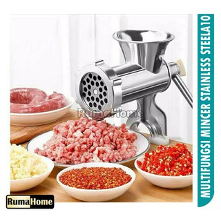 Alat Penggiling Manual A10 dan A12  meat mincer / meat grinder /gilingan Daging