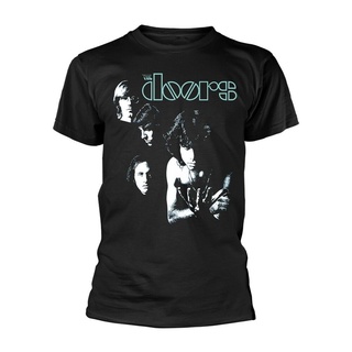 T-shirt  ขายดี เสื้อยืด พิมพ์ลาย The Doors Light - LLlmng20LBljdh26 สไตล์คลาสสิกS-5XL