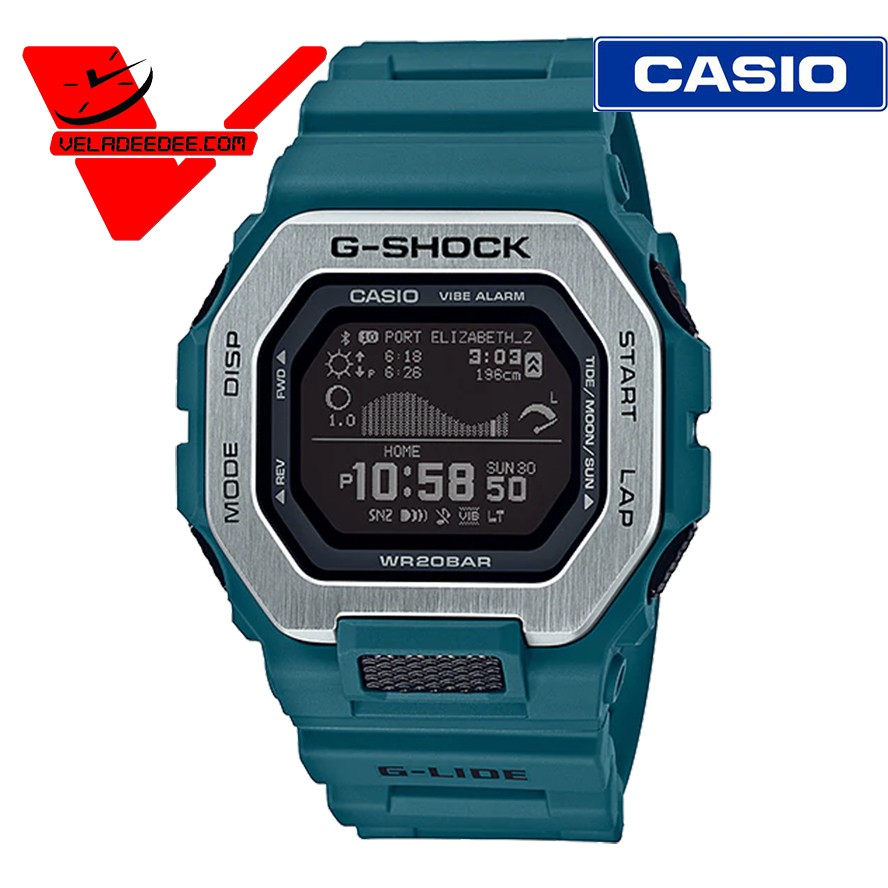 CASIO G-SHOCK GBX-100 นาฬิกาข้อมือชาย สายเรซิ่น (ประกัน CMG ศูนย์เซ็นทรัล 1 ปี) รุ่น GBX-100-2DR(สีเขียว)