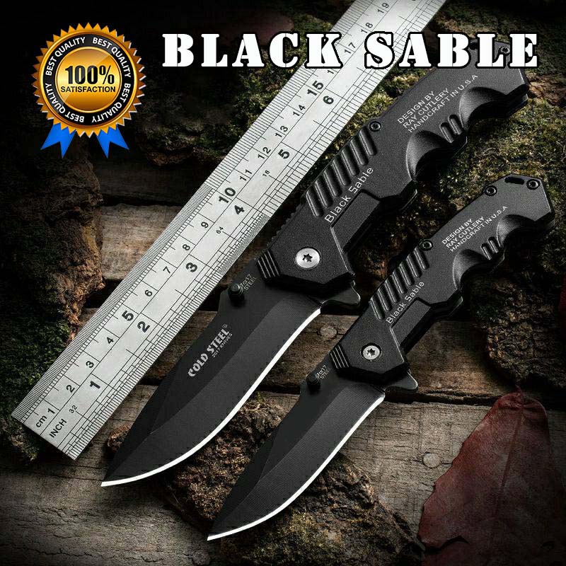 BLACK SABLE มีดพับ ยุทธวิธี แค้มป์และเดินป่า มีดพก มี 2 ขนาด.ให้เลือก ...
