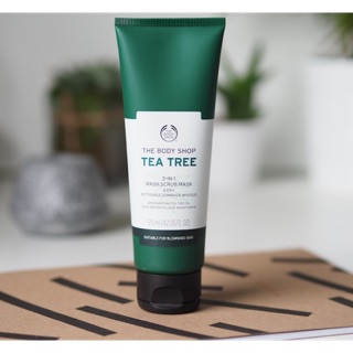 The Body Shop Tea Tree 3-in-1 Wash Scrub Mask 125ml