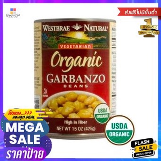 Westbrae Natural Organic Garbanzo Beans 425g