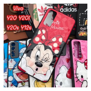 🇹🇭case 3D ลายการ์ตูน Vivo Y20 / Y12s (ภาพถ่ายสินค้าจริง)