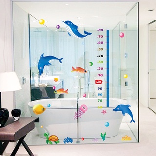 สติ๊กเกอร์ใส ติดผนังห้องเด็ก DIY 60*90 ซม.Wallsticker Graphic Home Decor Living Room Adult Senior Teen Kids Baby Bedroom