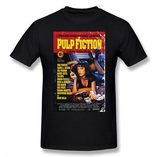 ใหม่ เสื้อยืด ผ้าฝ้าย 100% พิมพ์ลายกราฟฟิค Pulp Fiction 100% พลัสไซซ์ แนวสตรีท ของขวัญวันเทศกาล สําหรับผู้ชาย 2022S-5XL