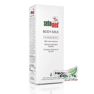 Sebamed Body Milk ซีบาเมด บอดี้ มิลค์ ปริมาณสุทธิ 200 ml.