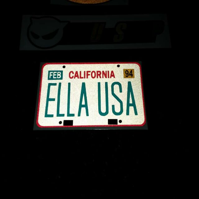 สติ๊กเกอร์ ELLA USA / STIKER ELLA USA