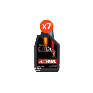 (ผลิตปี2021) 5W-30 MOTUL SPECIFIC CRDi PLUS (6+1 ลิตร) สำหรับเครื่องยนต์ดีเซล สังเคราะห์แท้ 100% ระยะ 10,000-15,000 KM.