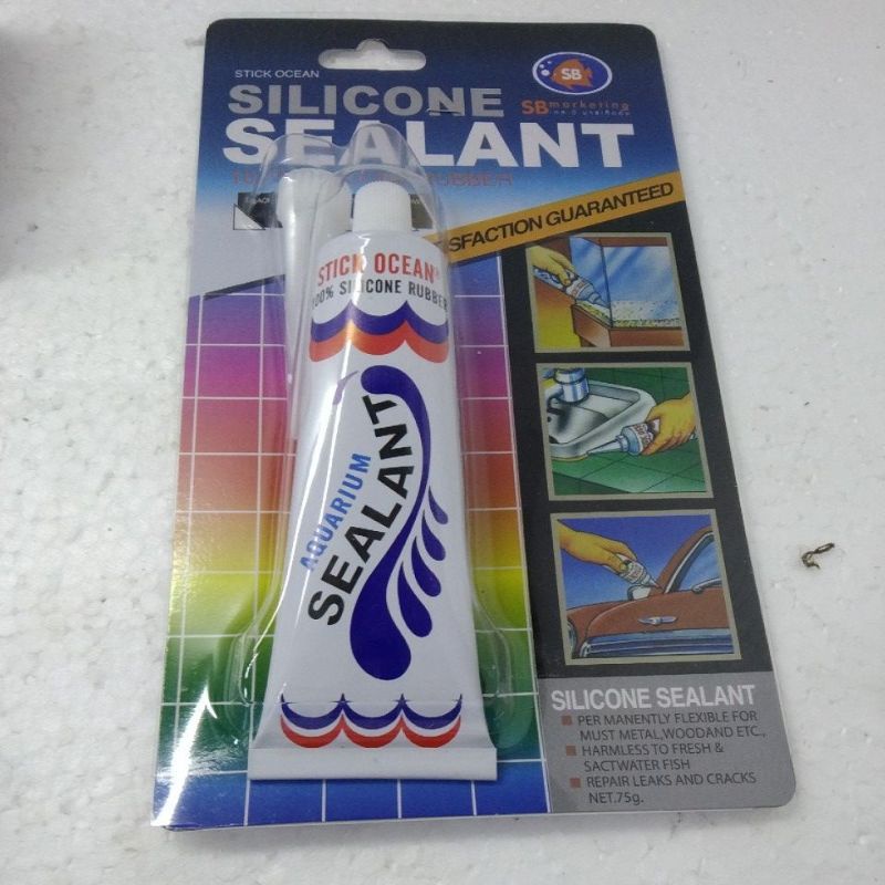 silicon sealant ซิลิโคนใส ติดกระจก 30กรัม