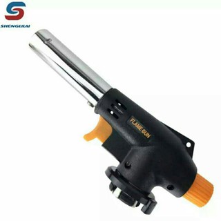 ของแท้ หัวพ่นไฟ พ่นไฟอาหาร หัวเบริ์นอาหาร หัวพ่นแก๊ส แก๊สกระป๋อง flame gun gas torch เบริ์นซูชิ ที่จุดไฟ ก่อไฟแคมป์ปิ้ง