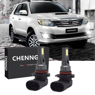 ชุดหลอดไฟตัดหมอก LED 9006 สําหรับ Toyota Fortuner 2011-2015 2 ชิ้น