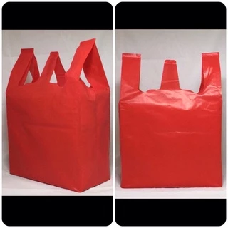 ถุงหูหิ้วสี ต่างๆ แบบหนาและเหนียว ใส่เสื้อผ้า ของใช้ สินค้าพร้อมส่ง