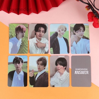 โปสการ์ดรูปภาพ Kpop Enhypen Lomo Cards Dimension: Answer สําหรับแฟนคลับ เก็บสะสม 7 ชิ้น ต่อชุด