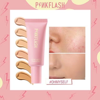 Pinkflash น้ําหนักเบา All - Day รองพื้นเนื้อแมท