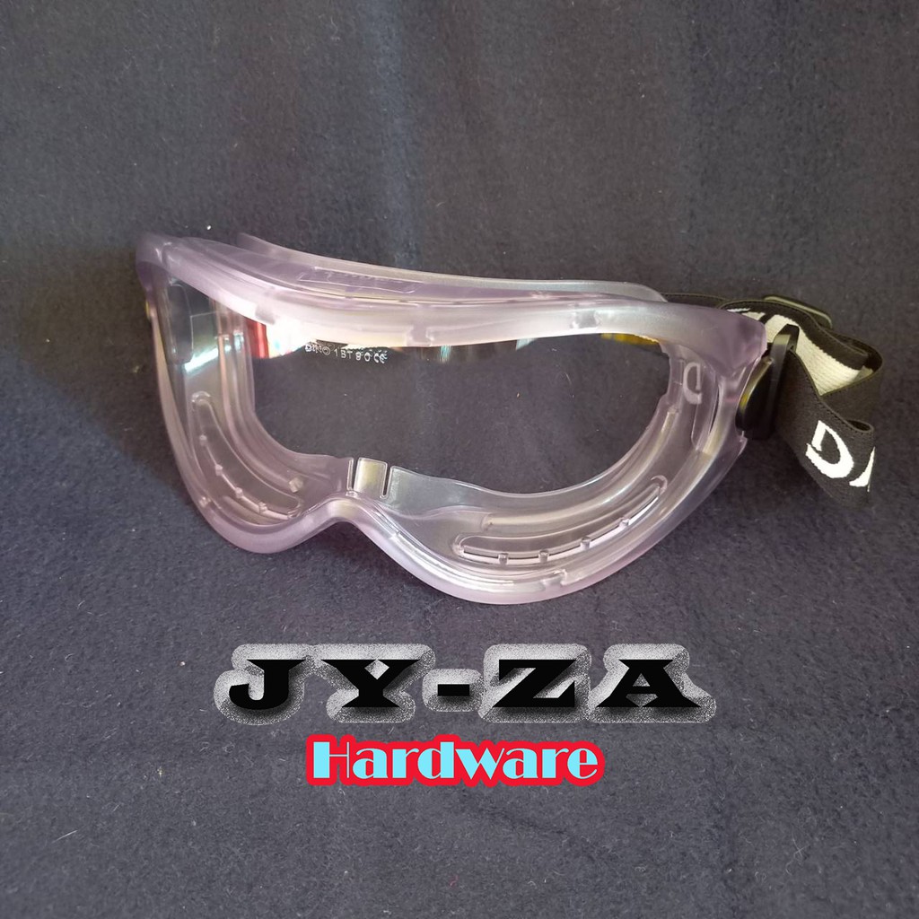 DINO D-666 แว่นครอบตานิรภัย 180 องศา ใส่ทับแว่นสายตาได้ EN166