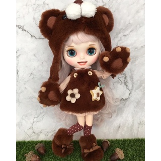 🎉♥️พร้อมส่ง♥️🎉ตุ๊กตาบลายธ์ ตุ๊กตาบลายธ์คัสตอม บลายธ์คัสตอม ตุ๊กตาบลายธ์ข้อต่อ Blythe Custom ของขวัญ ของขวัญวันเกิด