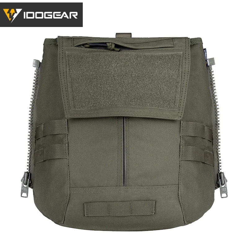 Idogear กระเป๋ายุทธวิธีมีซิปบนแผง สําหรับ CPC JPC2.0 Vest Multi-function Tool Pouch Panel Pouch 3531