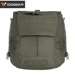 Idogear กระเป๋ายุทธวิธีมีซิปบนแผง สําหรับ CPC JPC2.0 Vest Multi-function Tool Pouch Panel Pouch 3531