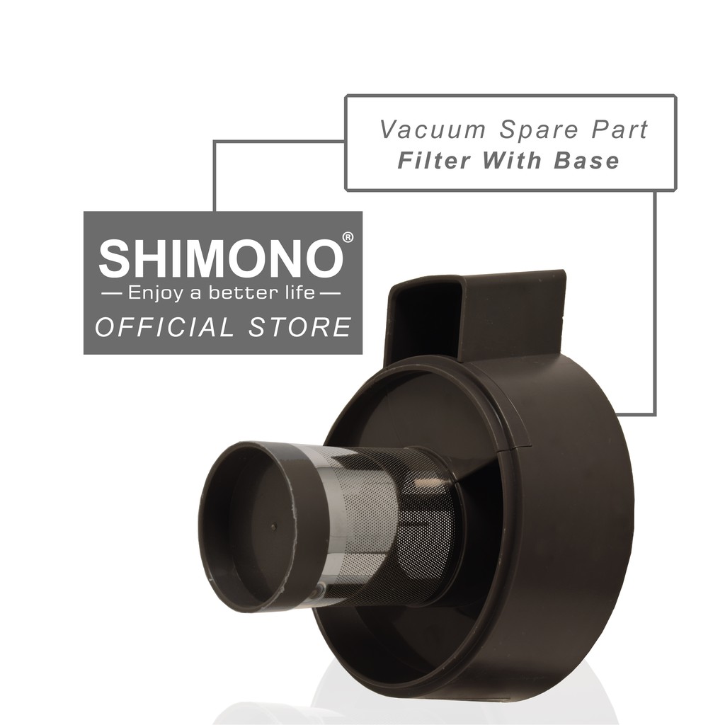 Shimono Pro อะไหล่ไส้กรองเครื่องดูดฝุ่นไซโคลน SVC 1017/1017W พร้อมฐาน