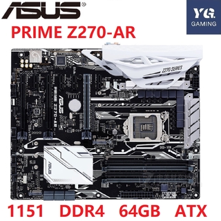 btc mainboard 7*pcie เมนบอร์ดเดสก์ท็อปอินเทล Intel Z270-AR Z270 Z270M Ddr4 64 Gb Lga 1151