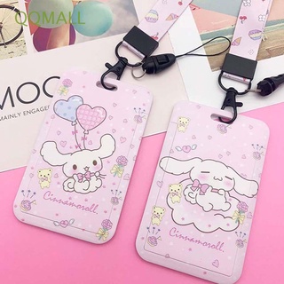 Qqmall เคสป้องกันนามบัตรรูปกระต่ายน่ารักพร้อมเชือกสําหรับเด็ก