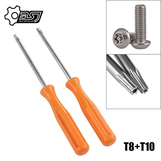 ชุดเครื่องมือไขควง Torx T8 + T10 สําหรับซ่อมแซม Xbox 360 PS3 PS4