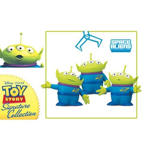 Disney Pixar  : Toy Story Space Alien (Green man) ฟิกเกอร์รุ่น 6 นิ้ว สินค้าจาก Disney Store London ครบชุด 3 แบบ ส่งฟรี