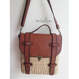 handmade basket bag